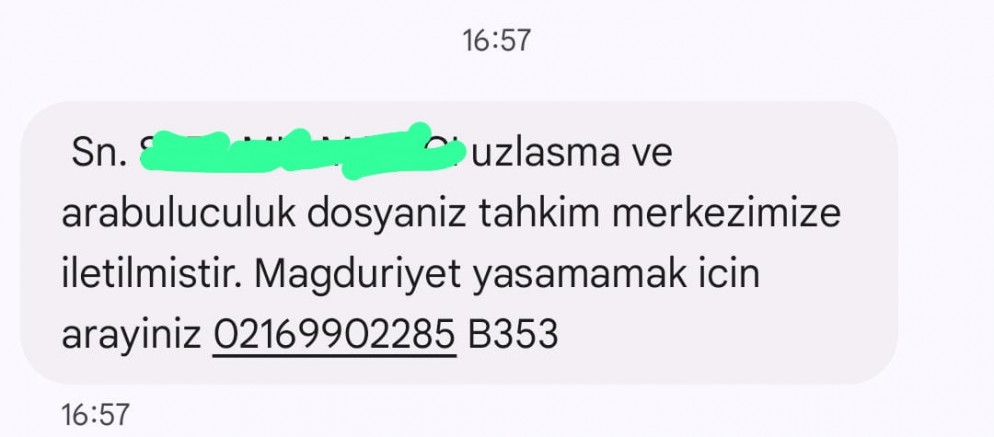 Beyaz DNSMN Adlı Şirketten Gelen Mesaj ve Dolandırıcılık Girişimi