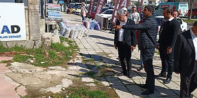 İYİ Parti Aksu Belediye Başkan Adayı İnşaat Mühendisi Deniz Karataş yerel seçim öncesi halkımız ile sorunları görüşmeye devam ediyor.